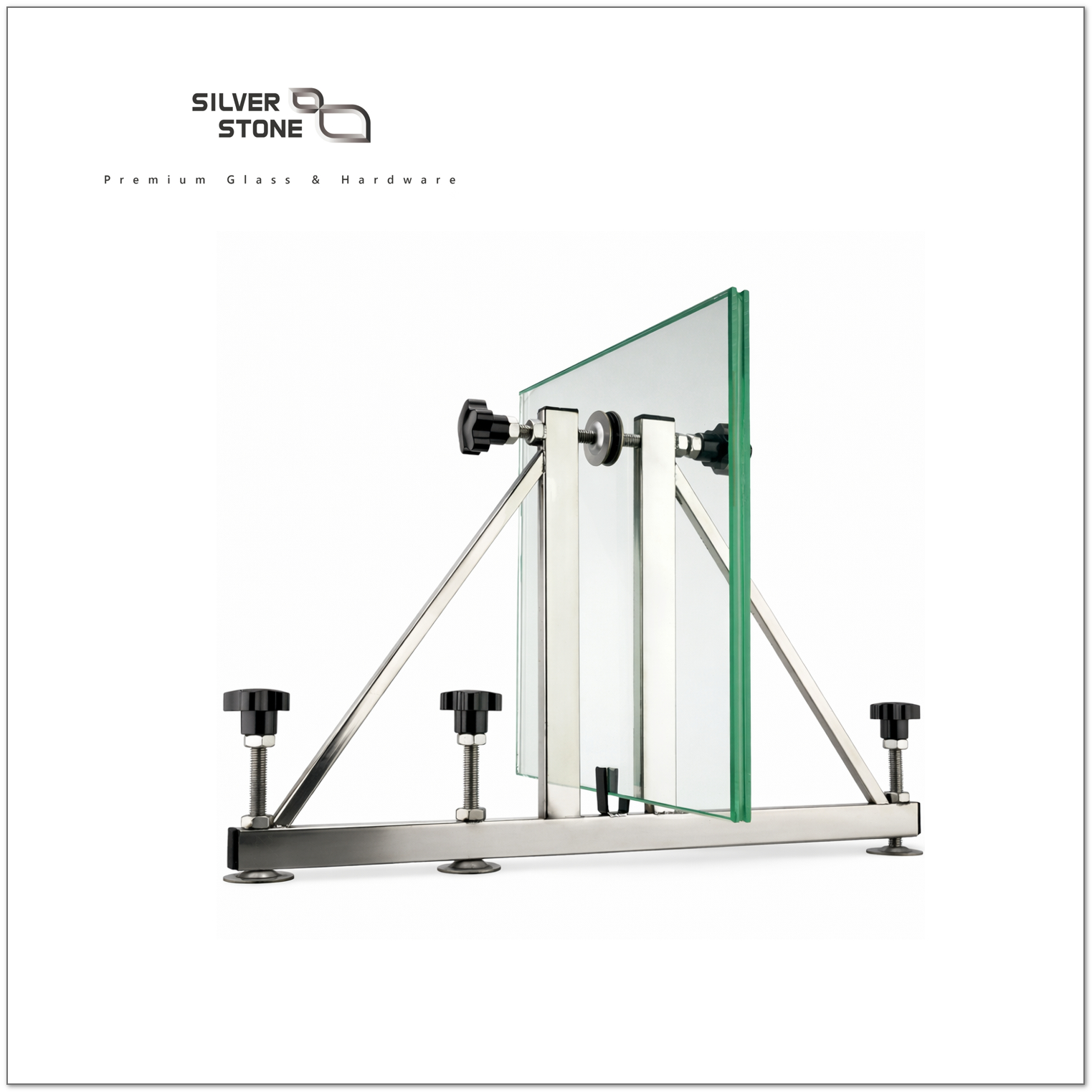 Glass Bracing & Level Stand